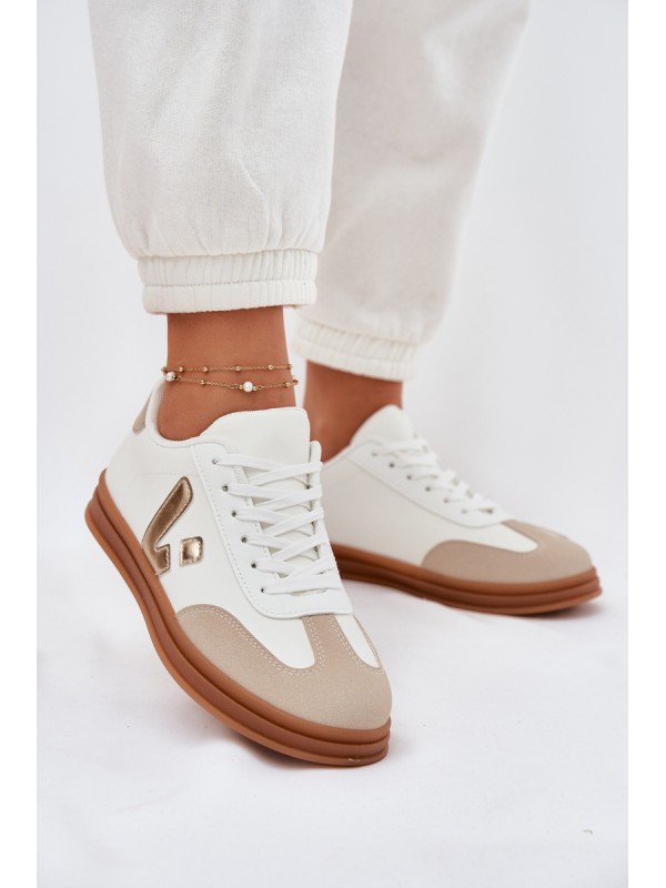 Women's Eco Leather Sneakers White Micca 2