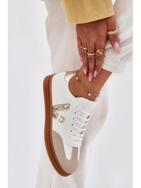 Women's Eco Leather Sneakers White Micca