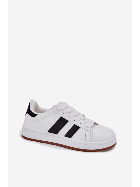 Women's Sneakers Made Of Eco Leather White Arlenina
