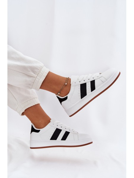 Women's Sneakers Made Of Eco Leather White Arlenina