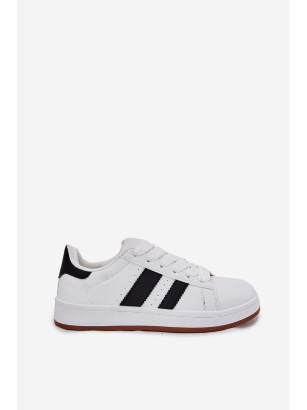 Women's Sneakers Made Of Eco Leather White Arlenina
