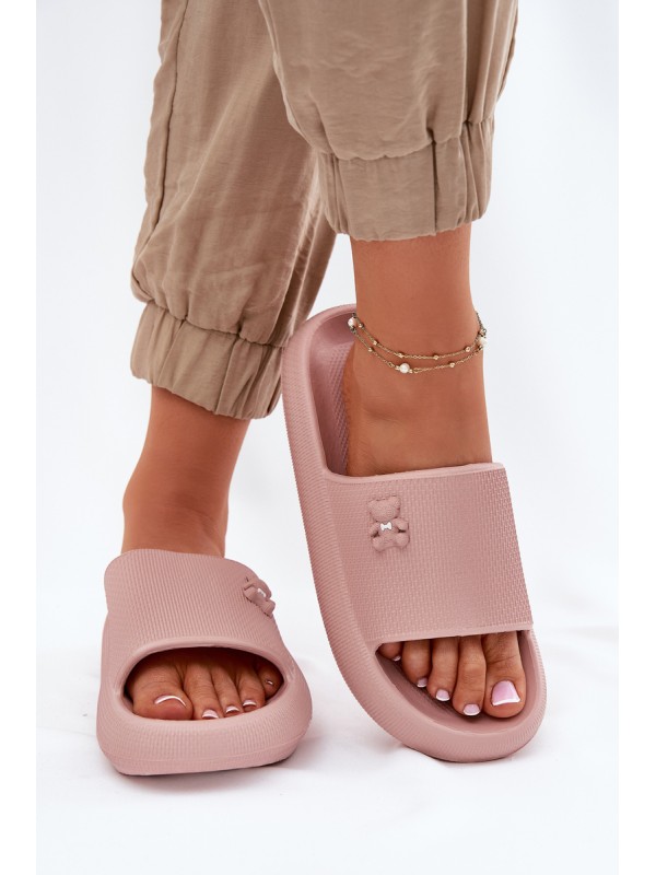 Foam Women's Platform Sandals With Bear Vinceza 75210 Pink 2