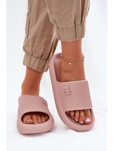 Foam Women's Platform Sandals With Bear Vinceza 75210 Pink