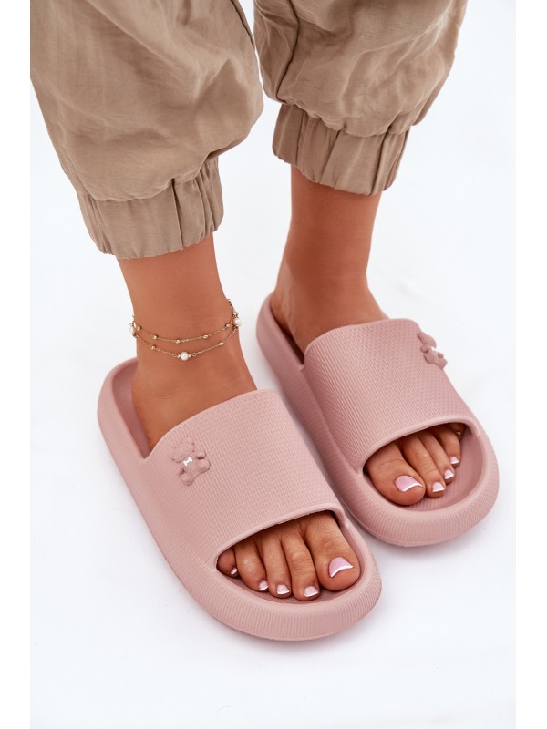 Foam Women's Platform Sandals With Bear Vinceza 75210 Pink