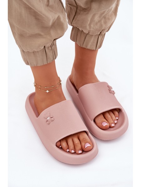 Foam Women's Platform Sandals With Bear Vinceza 75210 Pink