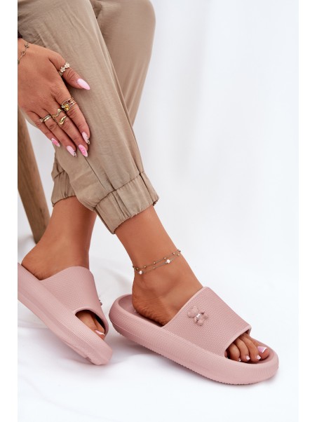 Foam Women's Platform Sandals With Bear Vinceza 75210 Pink