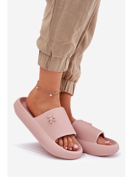 Foam Women's Platform Sandals With Bear Vinceza 75210 Pink