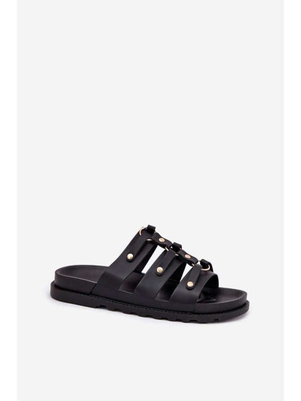 Women Sandals With Straps Black Pasiriela