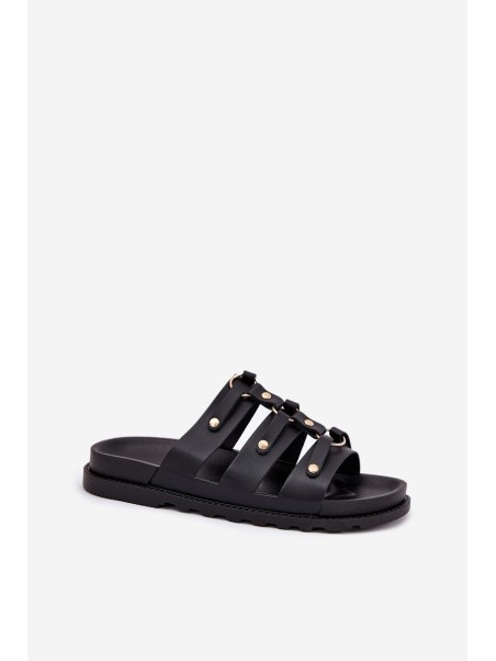 Women Sandals With Straps Black Pasiriela