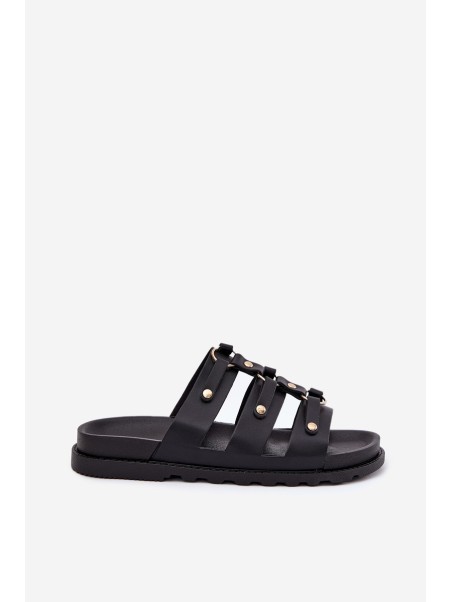 Women Sandals With Straps Black Pasiriela