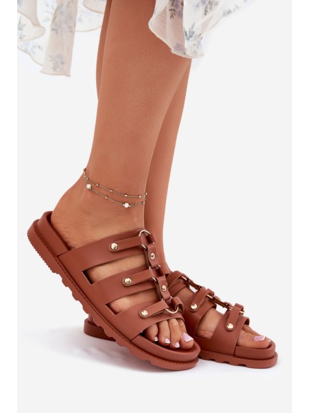 Ladies Sandals With Straps Camel Pasiriela