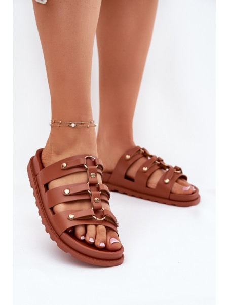 Ladies Sandals With Straps Camel Pasiriela