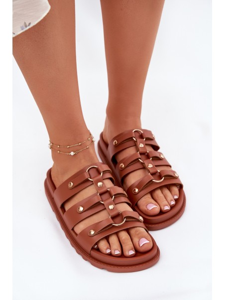 Ladies Sandals With Straps Camel Pasiriela