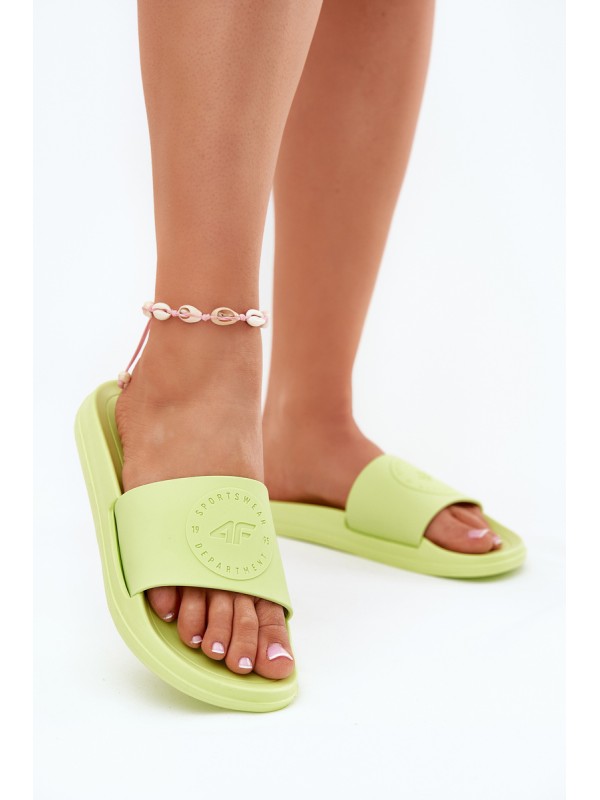 Ladies sandals lime 4FMM00FFLIF045-45S