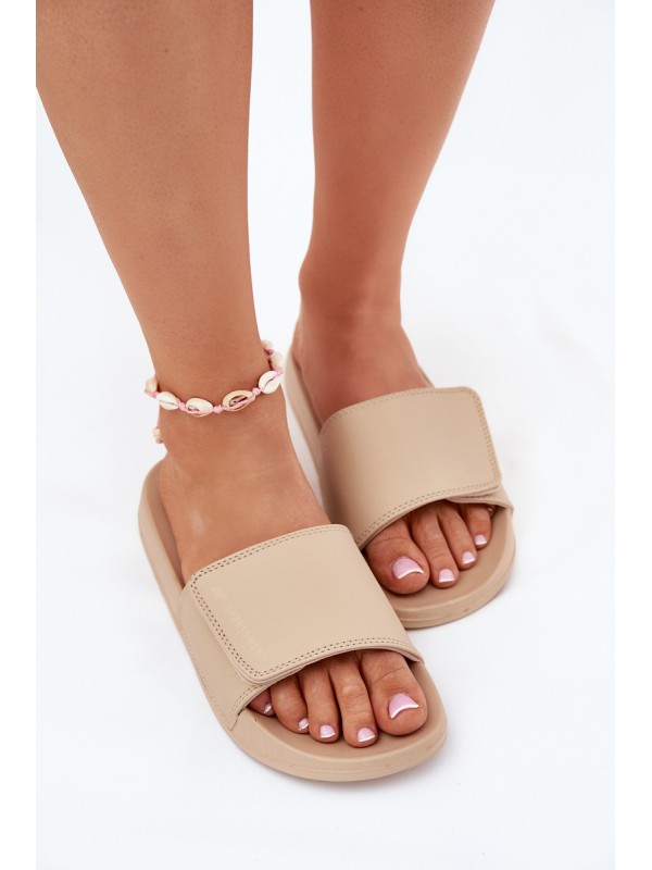 Women's Slippers Beige 4FMM00FFLIF031A-83S