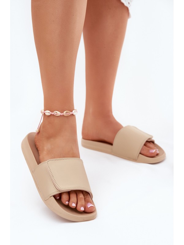 Women's Slippers Beige 4FMM00FFLIF031A-83S 2