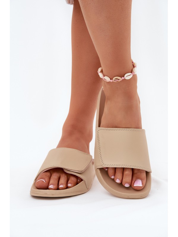Women's Slippers Beige 4FMM00FFLIF031A-83S