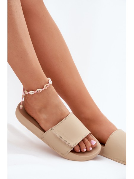 Women's Slippers Beige 4FMM00FFLIF031A-83S