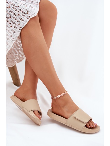 Women's Slippers Beige 4FMM00FFLIF031A-83S