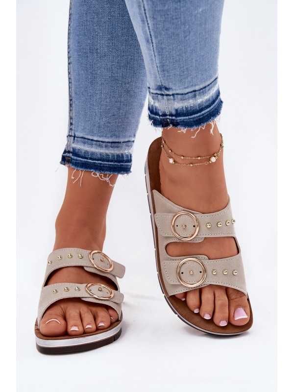 Comfortable Women's Slippers Inblu Beige CP000054 2