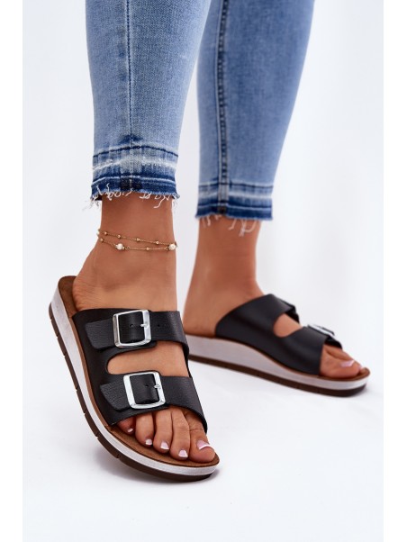 Women's Sandals With Buckles Inblu CP000042 Black