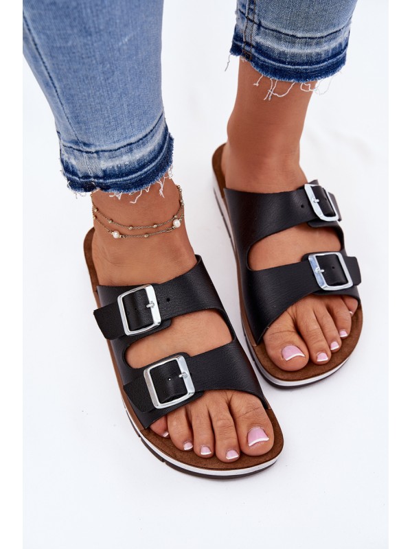 Women's Sandals With Buckles Inblu CP000042 Black