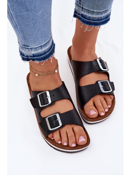 Women's Sandals With Buckles Inblu CP000042 Black