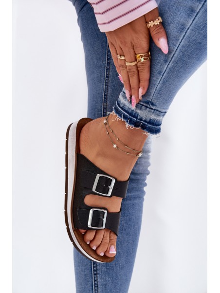 Women's Sandals With Buckles Inblu CP000042 Black