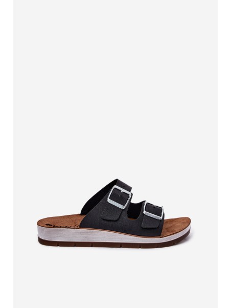 Women's Sandals With Buckles Inblu CP000042 Black