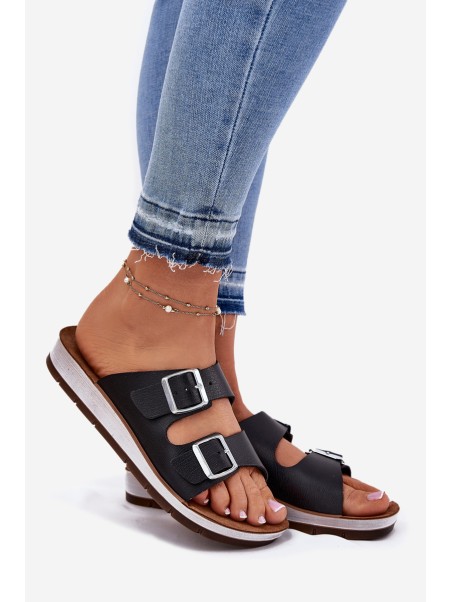 Women's Sandals With Buckles Inblu CP000042 Black