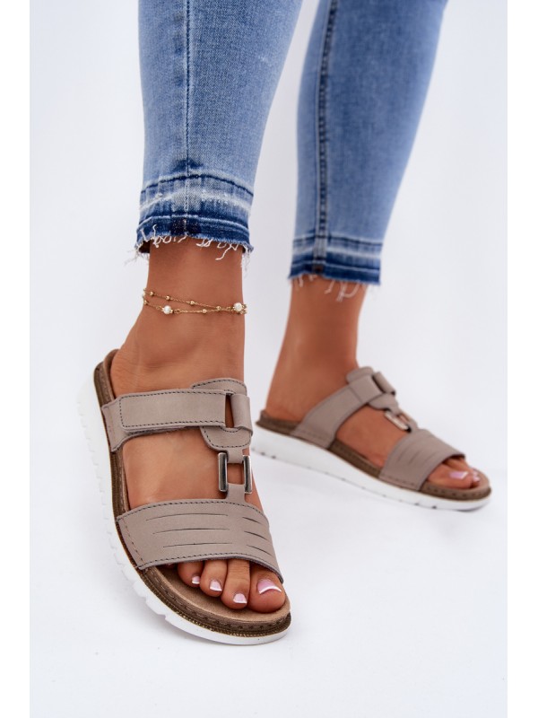 Wedge Sandals For Women Beige Inblu CN0007GU 2