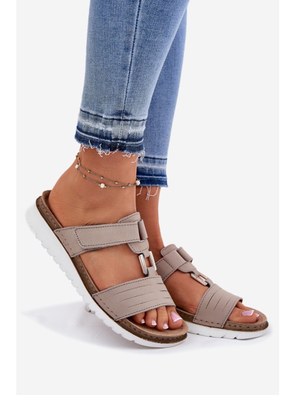 Wedge Sandals For Women Beige Inblu CN0007GU