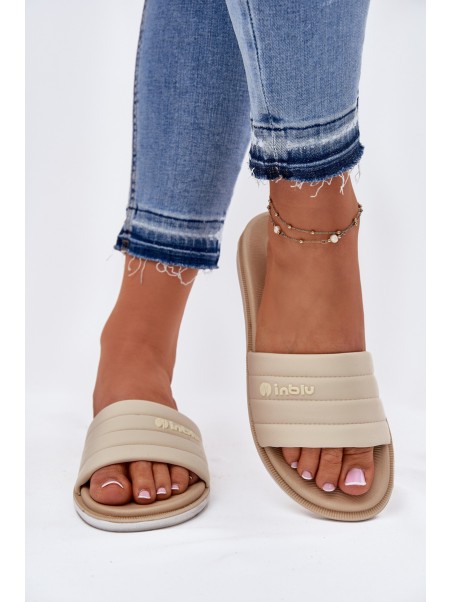 Ladies Slippers Inblu Beige SF000003
