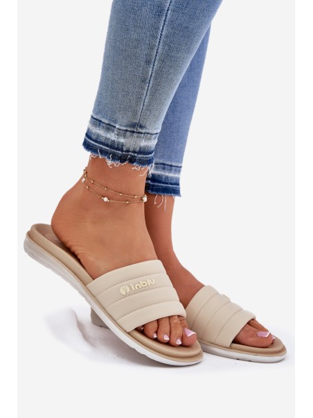 Ladies Slippers Inblu Beige SF000003
