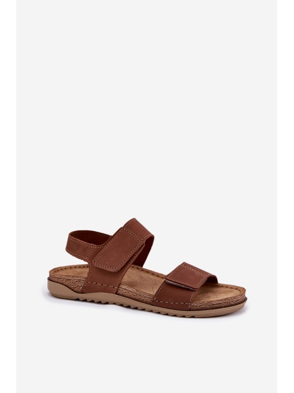 Moteriški odiniai sandalai Inblu AA0001KU Camel