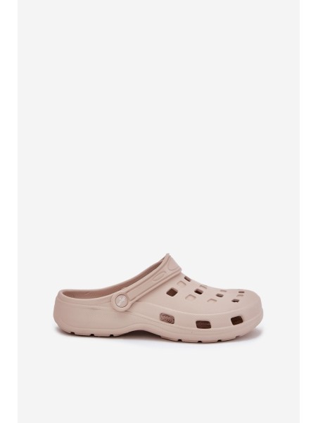 Women's Foam Slippers Beige LEMIGO 806