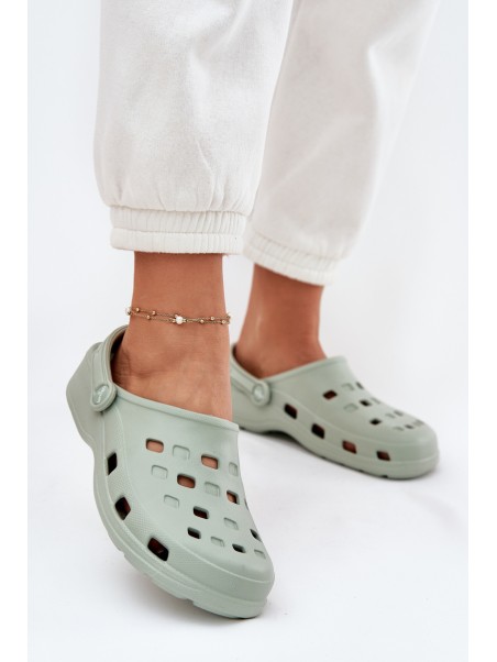 Ladies Foam Slippers Mint LEMIGO 806