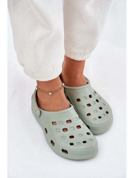 Ladies Foam Slippers Mint LEMIGO 806