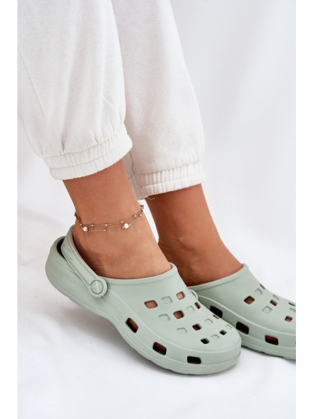 Ladies Foam Slippers Mint LEMIGO 806