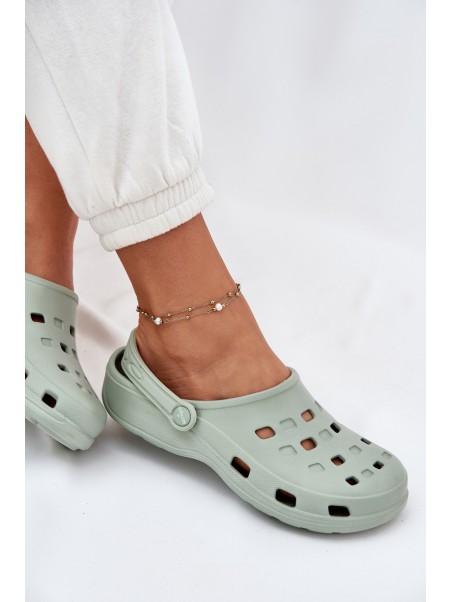 Ladies Foam Slippers Mint LEMIGO 806