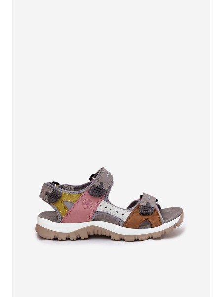 Leather Sport Sandals Women Artiker 54C1293 Multicolor