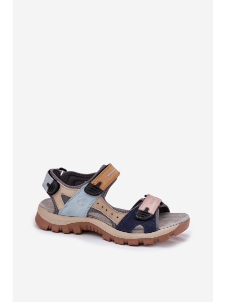 Ladies Leather Sports Sandals Artiker 54C1294 Multicolor
