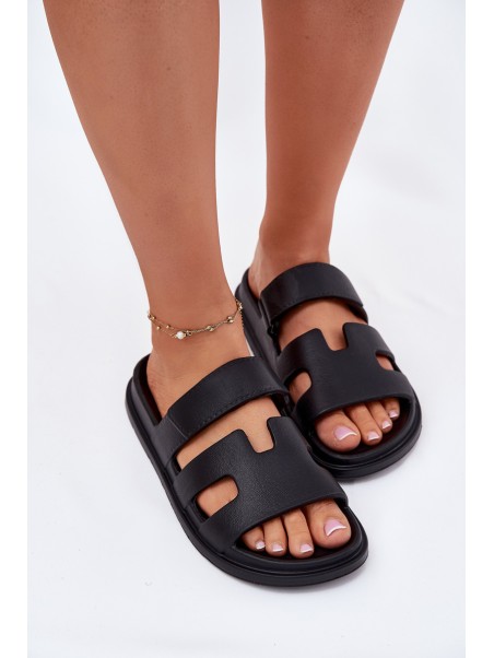Women Foam Slippers Black Dimelle