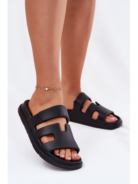 Women Foam Slippers Black Dimelle