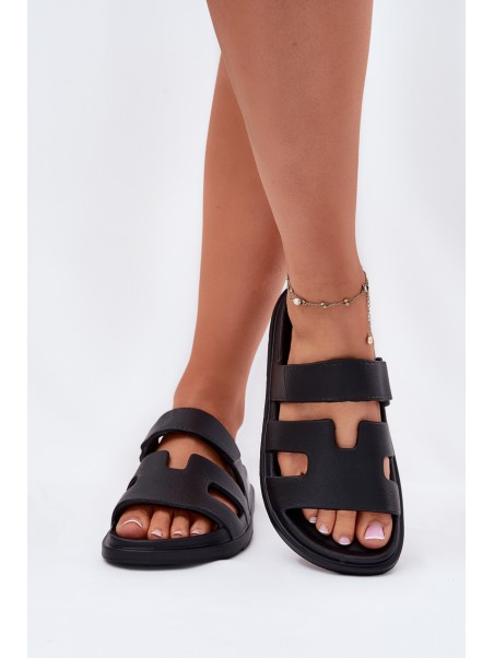 Women Foam Slippers Black Dimelle