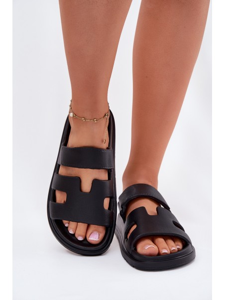 Women Foam Slippers Black Dimelle