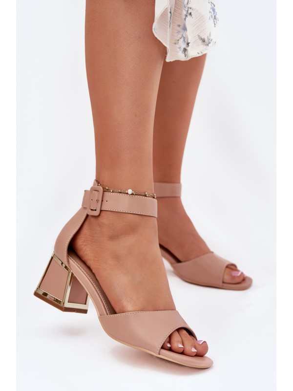 Women's Heeled Sandals Nude Zennia 2