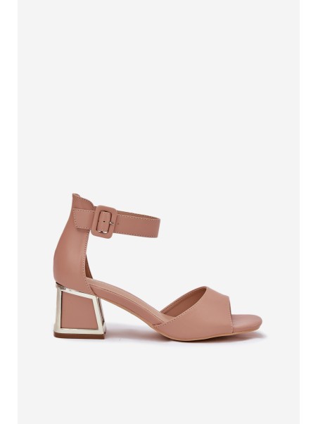 Women's Heeled Sandals Nude Zennia