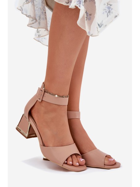 Women's Heeled Sandals Nude Zennia