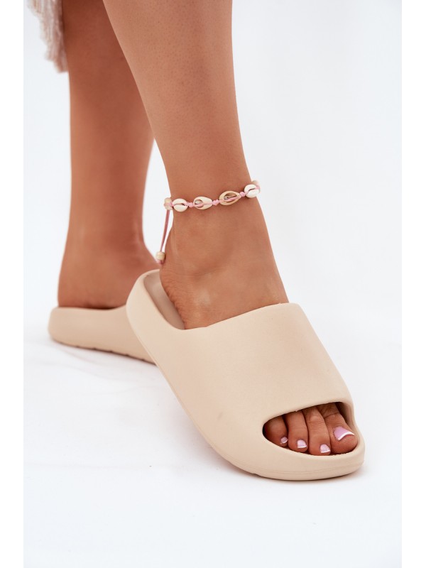 Women's Foam Slippers Beige Rivasol
